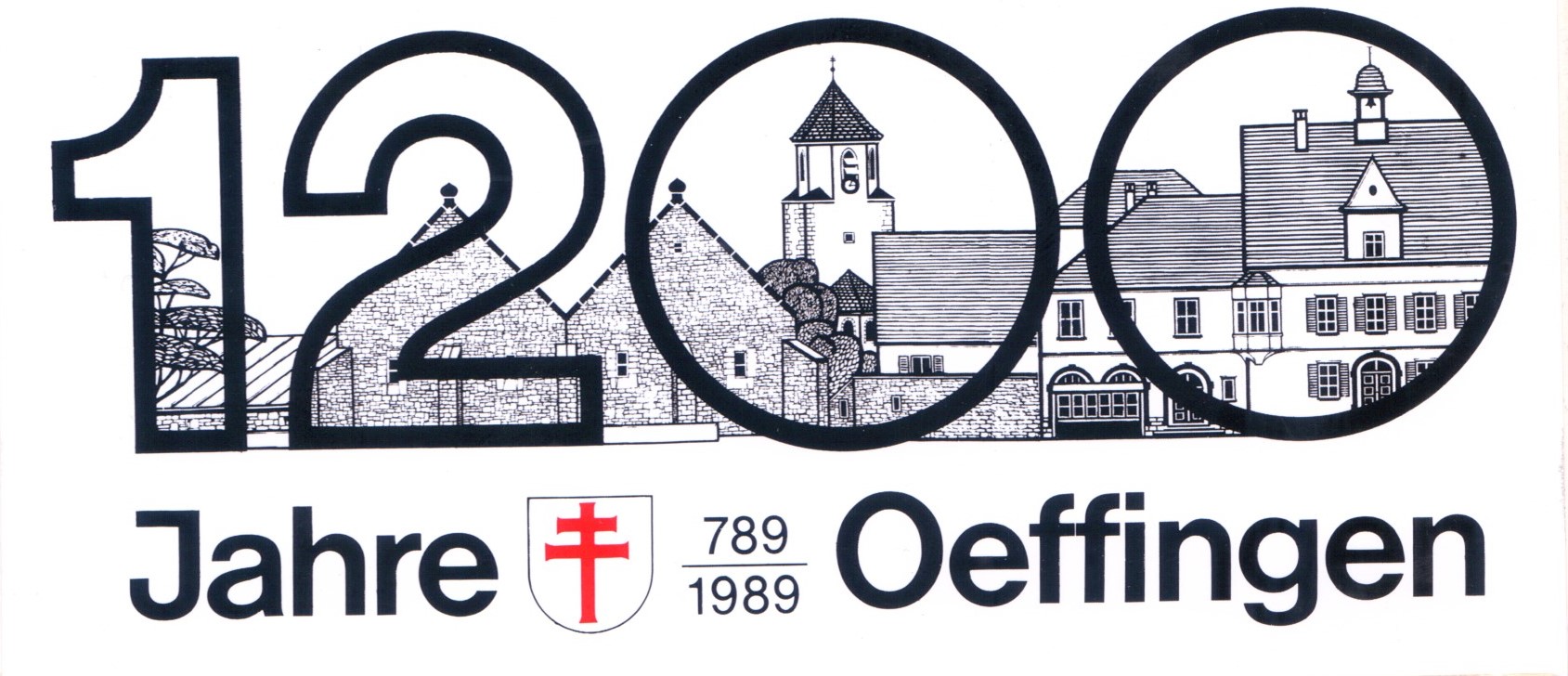Archiv Heimatverein Oeffingen - Aufkleber Logo