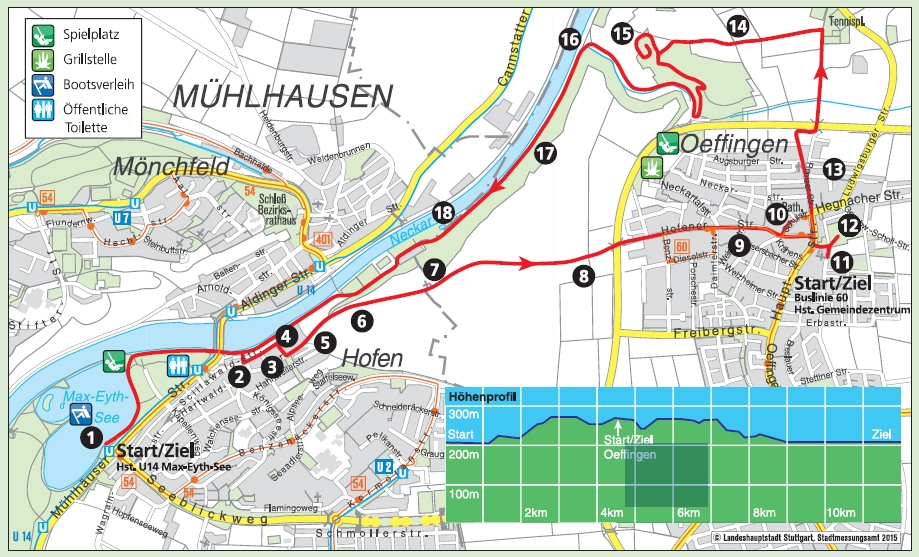 Archiv Heimatverein Oeffingen - Scillawald Rundwanderweg Karte