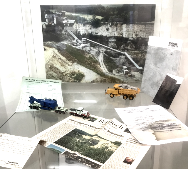 Archiv Heimatverein Oeffingen - Ausstellung Schlssle Steinbruch