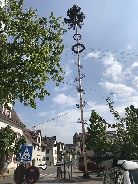 Archiv Heimatverein Oeffingen - Maibaum