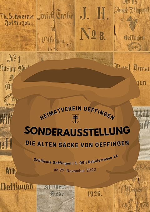 Archiv Heimatverein Oeffingen - Plakat Sonderausstellung alte Scke